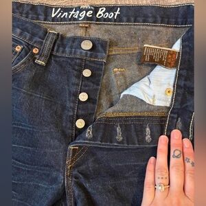 Fossil ‘vintage Boot’ Dark Wash